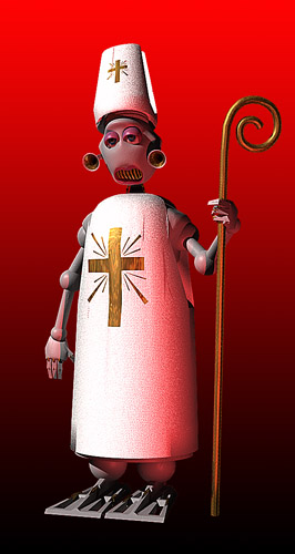 Le pape est un robot dangereux